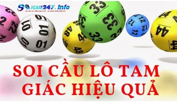 Dựa vào bảng KQXS để tiến hành soi cầu lô đề tam giác