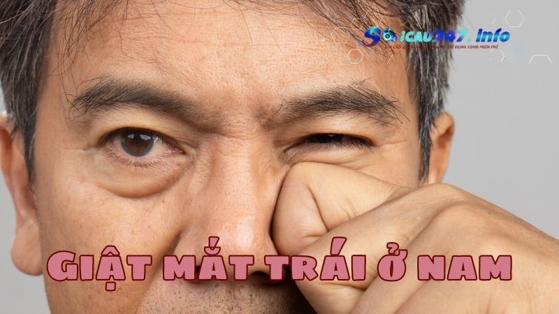 Nam giới bị giật vùng mắt báo hiệu về tài chính