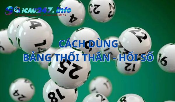 Anh em nên tra cứu bảng thối thân - hối số và ghi chép đầy đủ