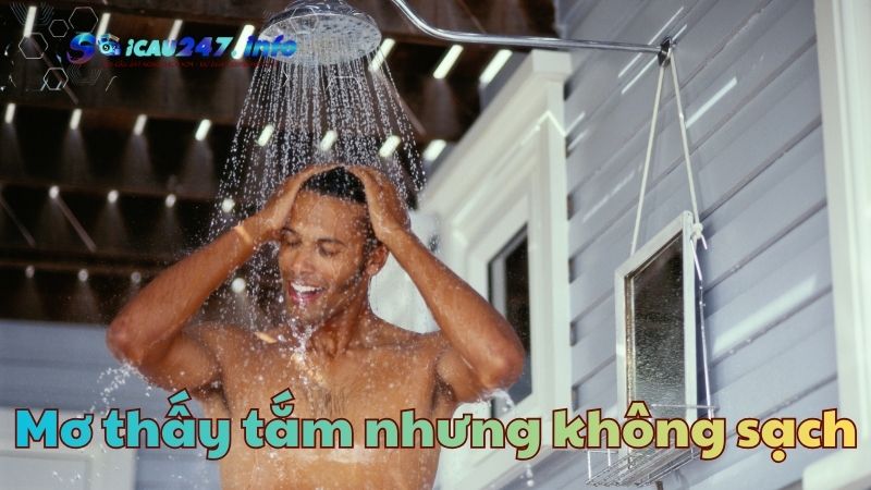 nằm mơ thấy tắm