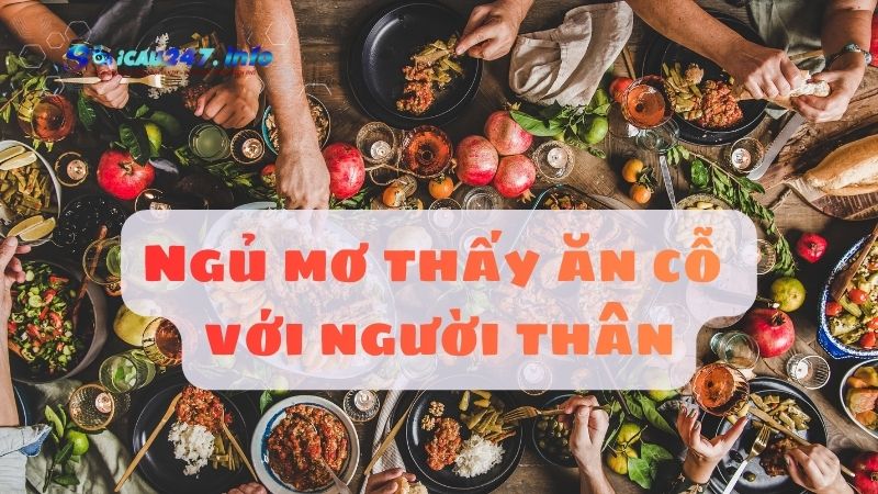 Mơ thấy ăn cỗ