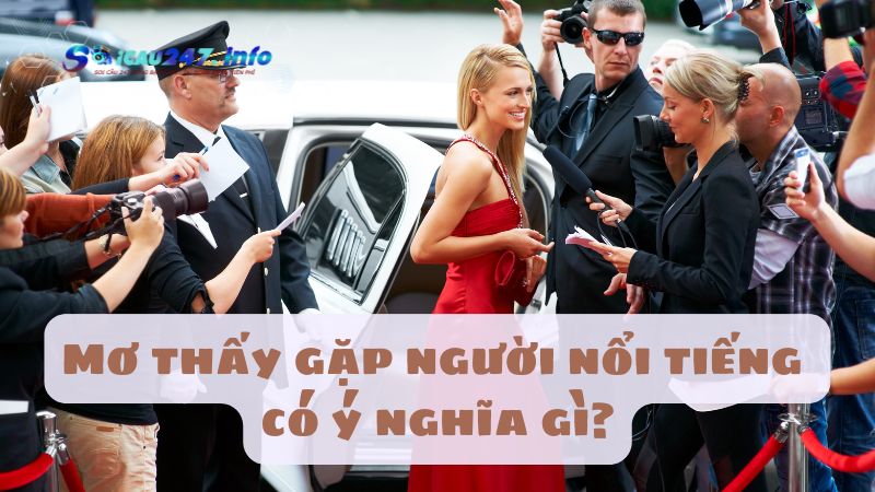Mơ thấy gặp người nổi tiếng