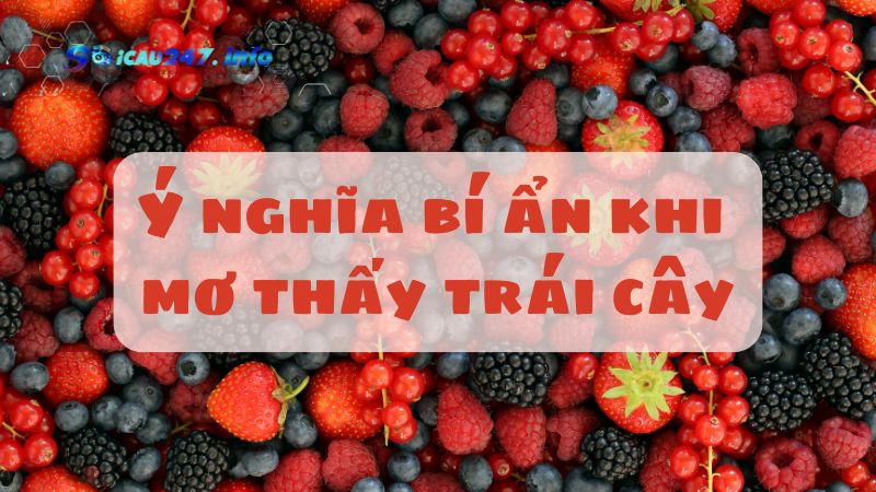 Mơ thấy trái cây